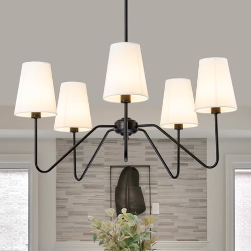 Modern Black Chandelier for Dining Room