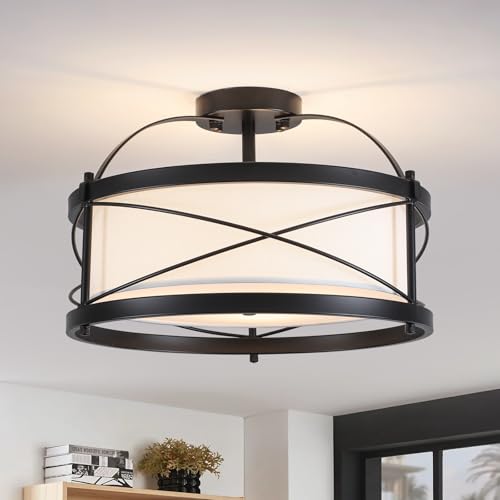 3 Light Flush Mount Ceiling Light
