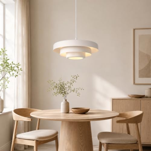 White Plug in Pendant Light