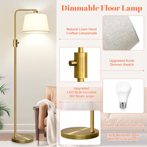 Dimmable Floor Lamp