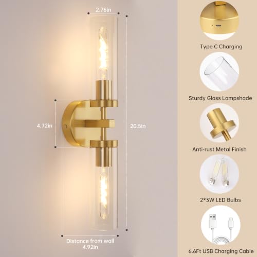 Set of 2 Wall Sconces (2 Count)