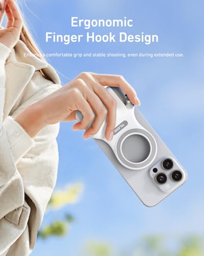 Magnetic Phone Camera Grip & C03 Magnetic Selfie Light Creator Kit