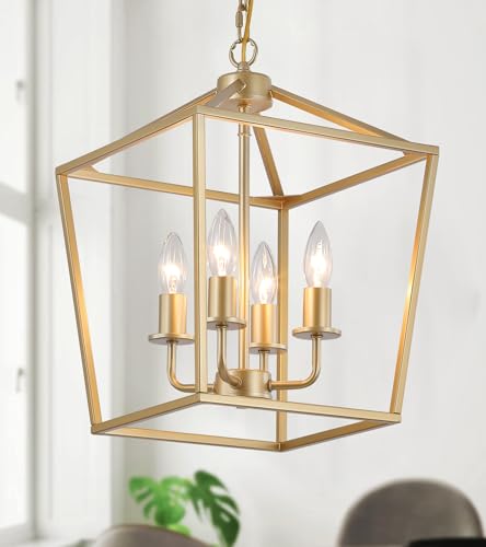 Industrial 4 Lights Chandelier