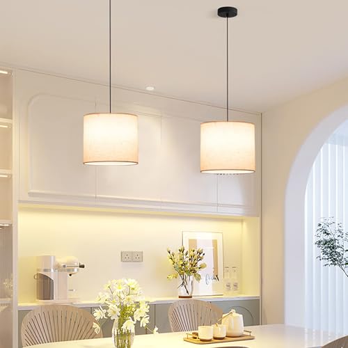 Cloth Lamp Shade Round lamp Small Drum Lamp Shades Fabric Lampshades Barrel Lamp Shades for Table Lamps Floor Lamps