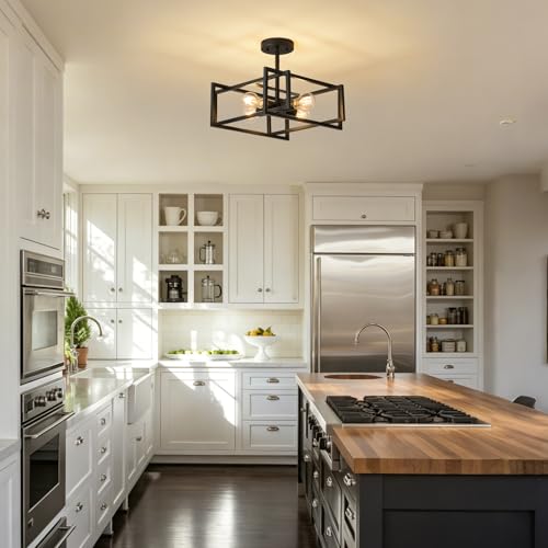 Black Ceiling Light