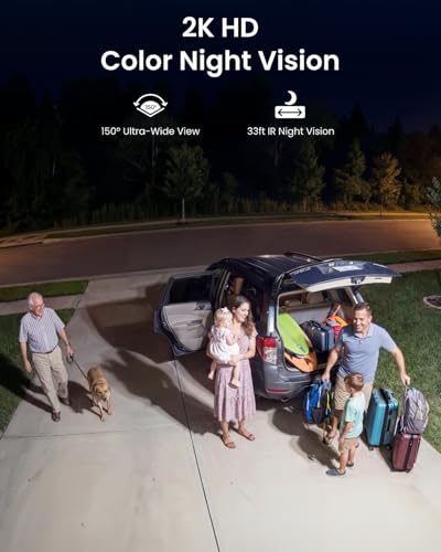 Solar Floodlight Security Cameras Wireless Outdoor