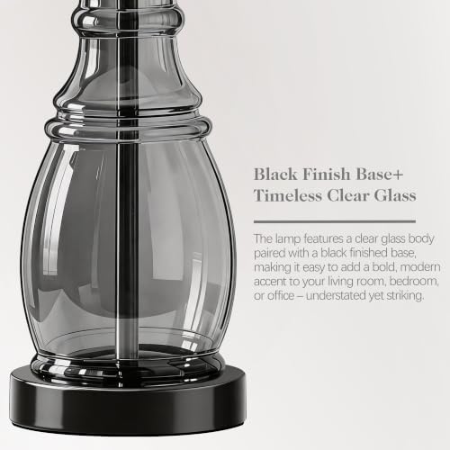 Glass Table Lamp Set of 2