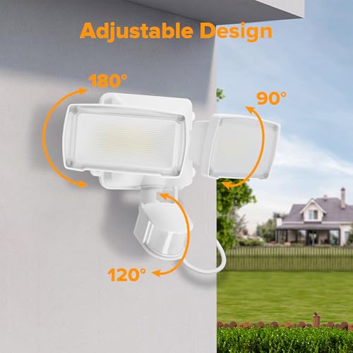 21W Plug in Motion Sensor Light Outdoor