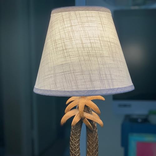Small White Lamp Shades Set of 2