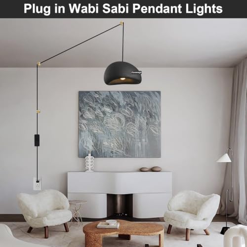 11.8in Plug in Chandelier