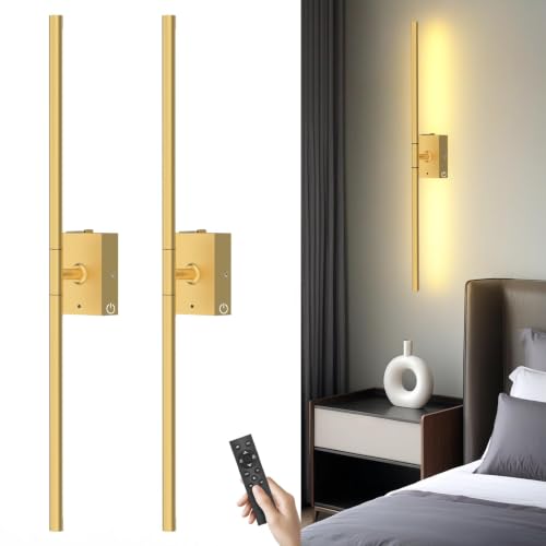 Battery Operated Wall Sconces Set of 2 (2 Count)