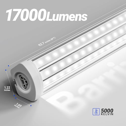 T8 LED Shop Lights 8FT