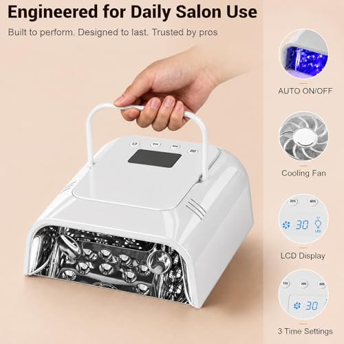 Rechargeable UV LED Nail Lamp Cordless