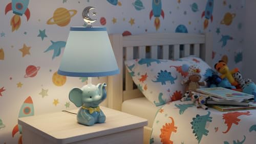 32040A Transitional Hardback Empire Shape Spider Construction Lamp Shade in Light Blue