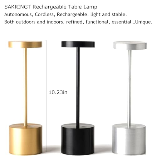 Cordless Table Lamp Rechargeable