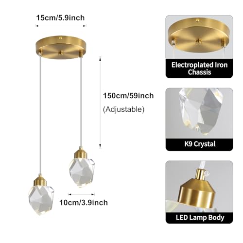 Modern Crystal Pendant Light
