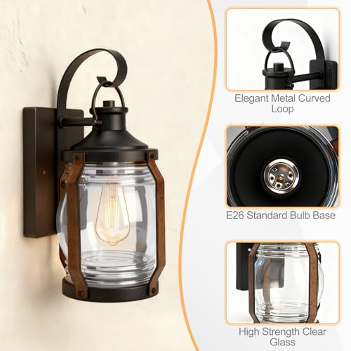 Outdoor Wall Lantern Lights (2 Count)