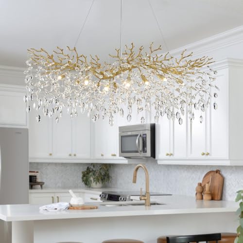 Modern Crystal Chandeliers for Dining Room