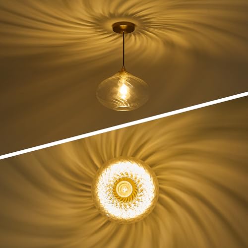 11in Nickel Pendant Lights Kitchen Island with Clear Glass Shade 1Pack