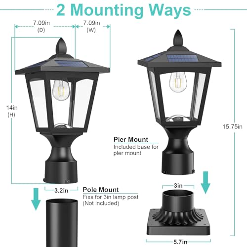 Solar Post Lights
