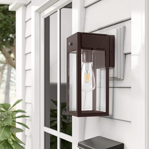 Porch Lights with Outlet (2 Count)