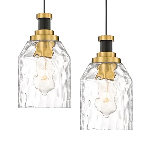 2 Pack Modern Kitchen Pendant Lighting Over Island (2 Count)