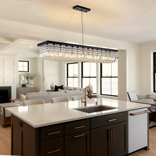 Rectangle K9 Crystal Chandelier