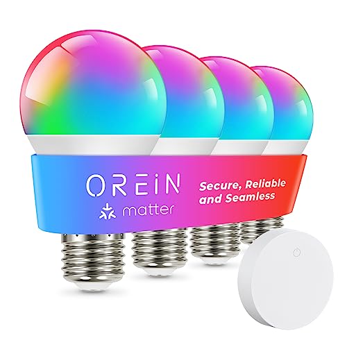 Matter Smart Light Bulb (5 Count)