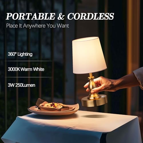 Mini Cordless LED Table Lamp