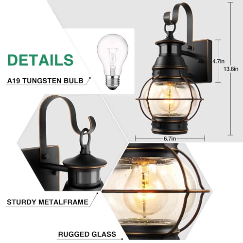 Black Outdoor Light
