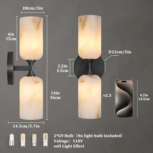 Artisan Alabaster Wall Sconces