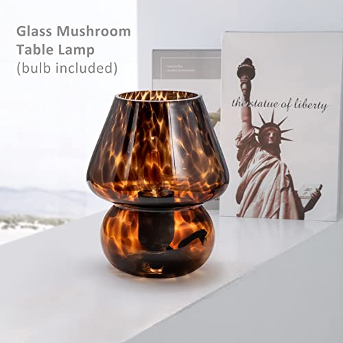 Mushroom Lamp Small Vintage Table Lamp for Bedroom Set of 2 (2 Count)