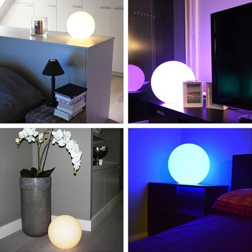 10 in RGB LED Ball Light