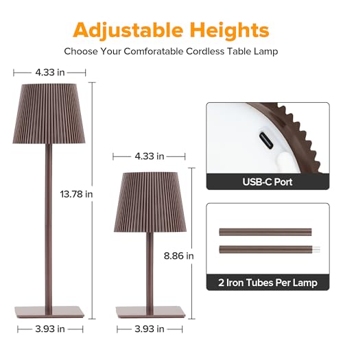 4 Pack Cordless Table Lamp (4 Count)