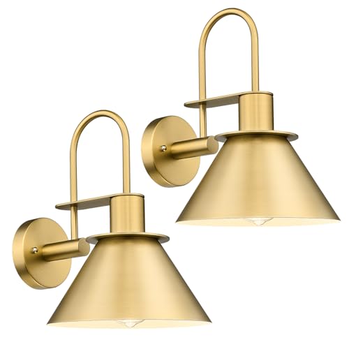 Wall Sconces for Bathroom Set of 2