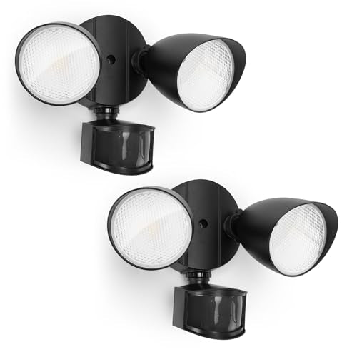 2 Pack 32W 3500 Lumen LED Security Lights Motion Sensor Light Outdoor (2 Count)