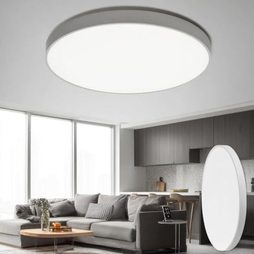 32 Inch Large LED Flush Mount Ceiling Light Fixture