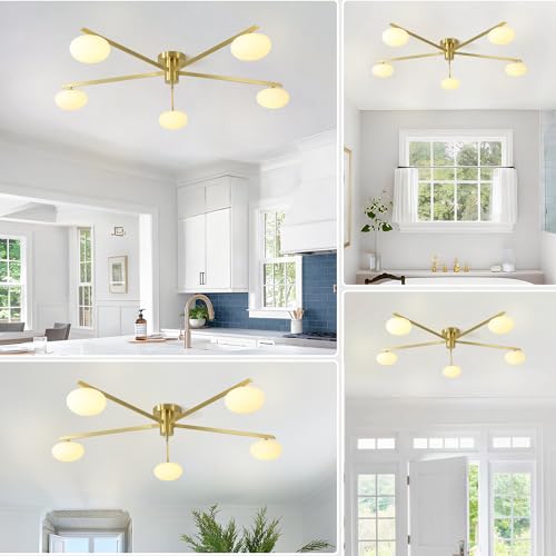 Sputnik Ceiling Light Fixture