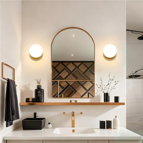 1 Pack Gold Wall Sconce