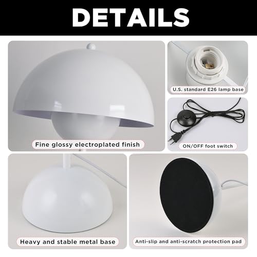 Mid Century Modern Metal Bud Floor Lamp for Home and Office