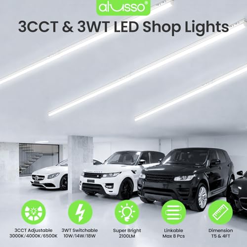 10 Pack 4FT LED T5 Shop Lights (10 Count)