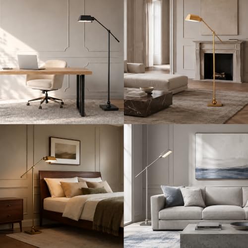 O’Bright Pharmacy Floor Lamp (Antique Brass)