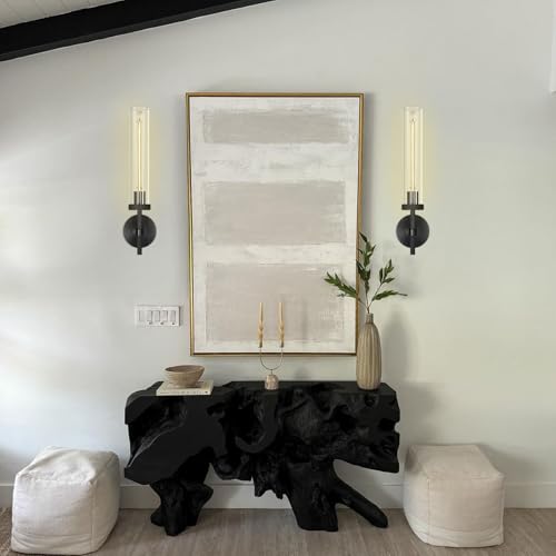 Modern Black Wall Sconces Bathroom Vanity Light Fixtures
