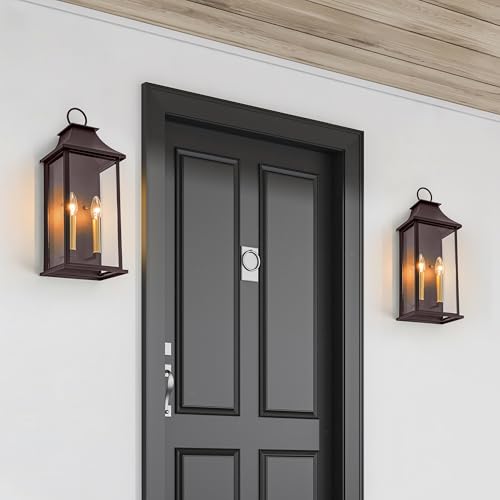 Oil Rubbed Bronze 20.6" Outdoor Wall Light