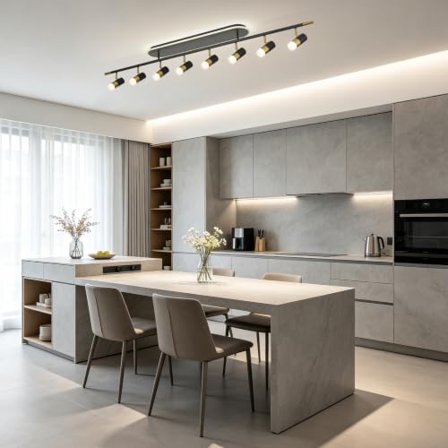 8 Light LED Track Lighting Fixtures Ceiling