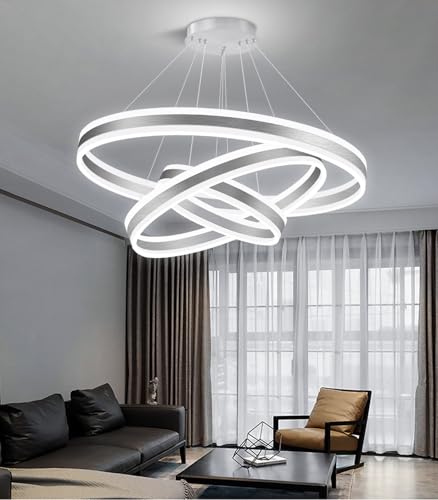 3 Ring D31.5 Modern LED Chandelier