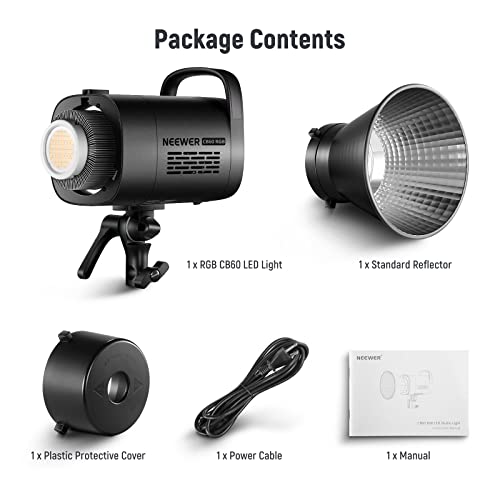 CB60 RGB 70W LED Video Light with App Control