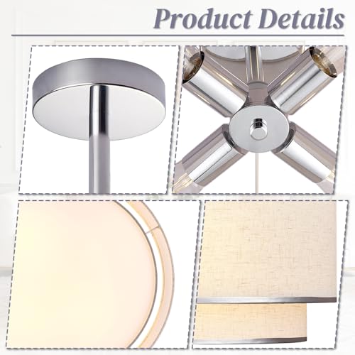 20 Inch Semi Flush Mount Ceiling Light