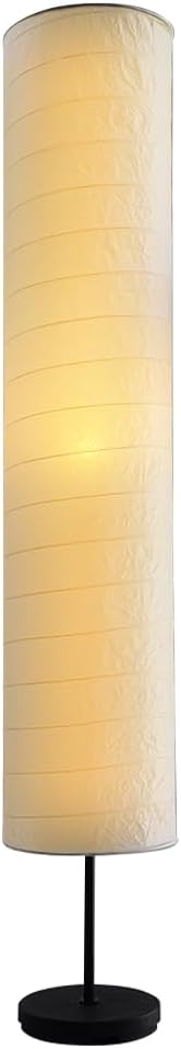 YY YEARCHY Floor Lamp Paper Lamp Standing Lamps with Rice Paper Shade for Bedroom Livingroom