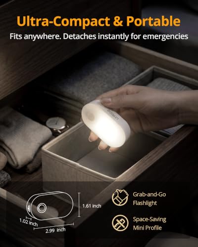 Rechargeable Battery Night Light with Motion Sensor (4 Count)